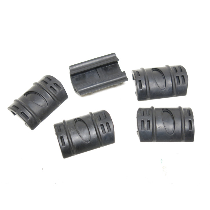 Lot de 4 Caoutchoucs protection de rail 1 pouce  M16 - AR 15 