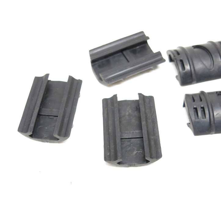 Lot de 4 Caoutchoucs protection de rail 1 pouce  M16 - AR 15 