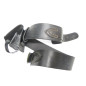 Ceinturon cuir noir US avec sacoche  ref 669