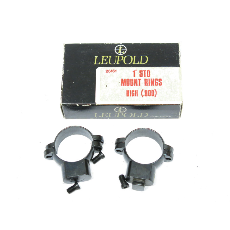Collier de lunette Leupold acier  diametre 1 pouce ref High 900