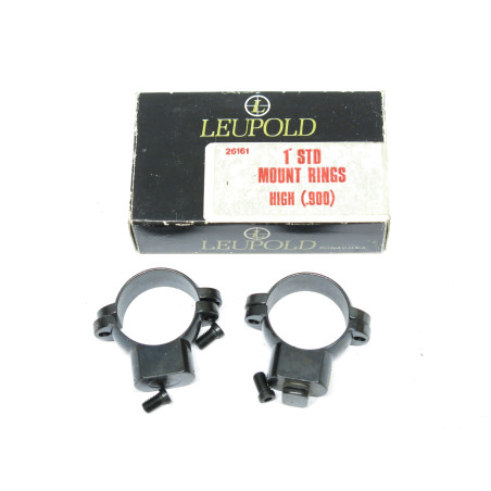 Collier de lunette Leupold acier diametre 1 pouce ref High 900