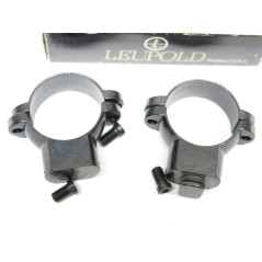 Collier de lunette Leupold acier diametre 1 pouce ref High 900