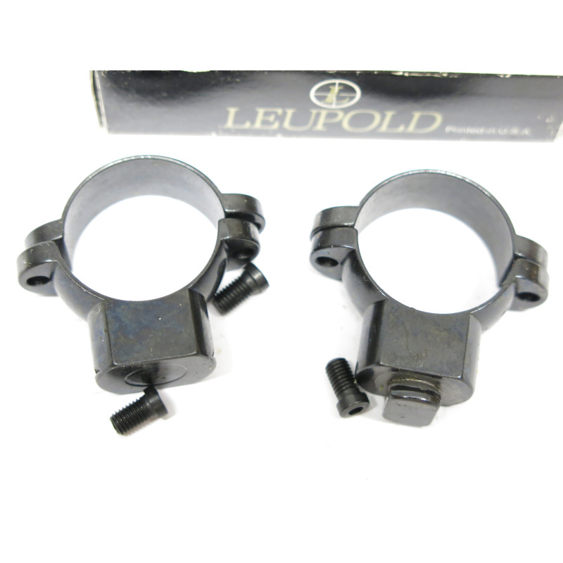 Collier de lunette Leupold acier  diametre 1 pouce ref High 900