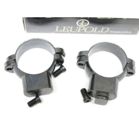 Collier de lunette Leupold acier diametre 1 pouce ref High 900