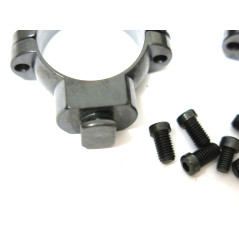 Collier de lunette Leupold acier diametre 1 pouce ref High 900