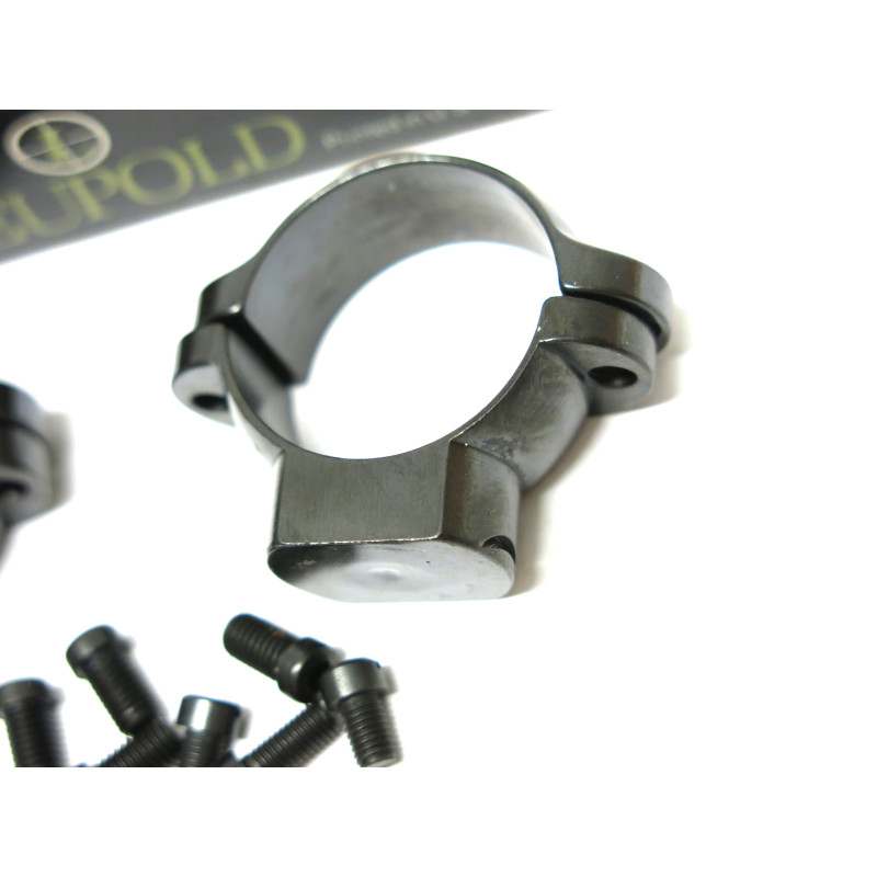 Collier de lunette Leupold acier  diametre 1 pouce ref High 900