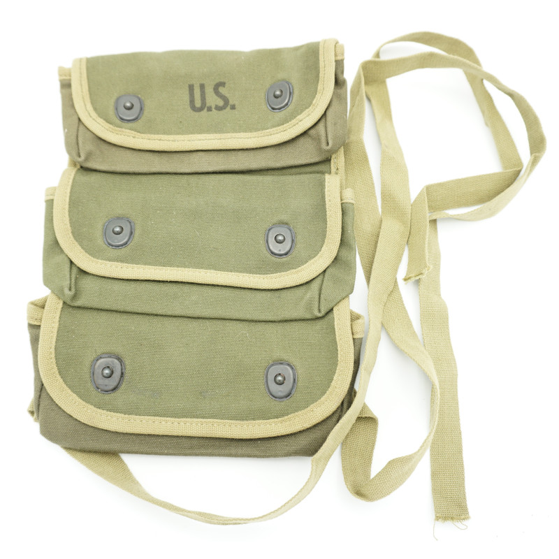 Porte grenade 3 poches original US 1944 
