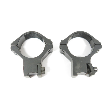 Colliers alu diametre 30 mm rail 11 mm ref 100