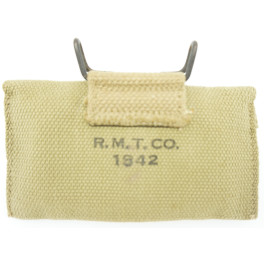 Porte pansement toile original avec pansement US WW2 - R.M.T. CO. 1942