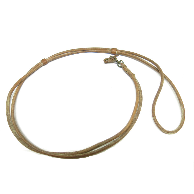 Rare dragonne cuir originale pistolet P38 ou P08  ref 55