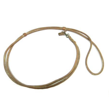 Rare dragonne cuir originale pistolet P38 ou P08 ref 55