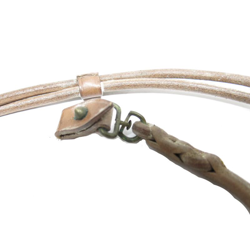 Rare dragonne cuir originale pistolet P38 ou P08  ref 55