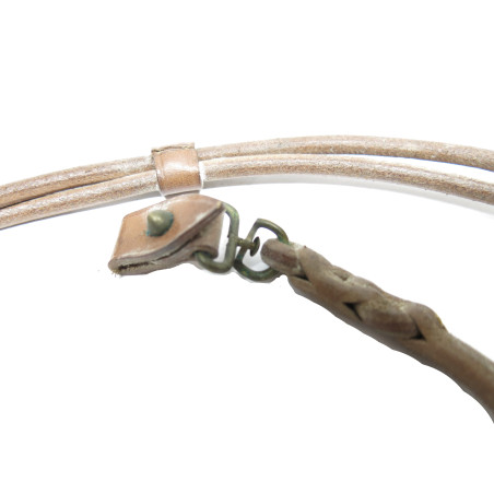 Rare dragonne cuir originale pistolet P38 ou P08 ref 55