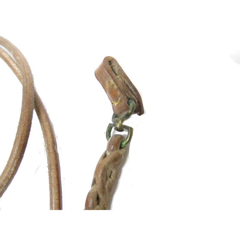 Rare dragonne cuir originale pistolet P38 ou P08  ref 55