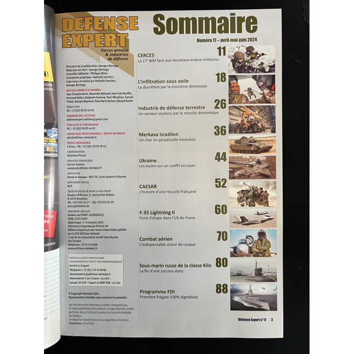 Revue Defense Expert Numéro 17