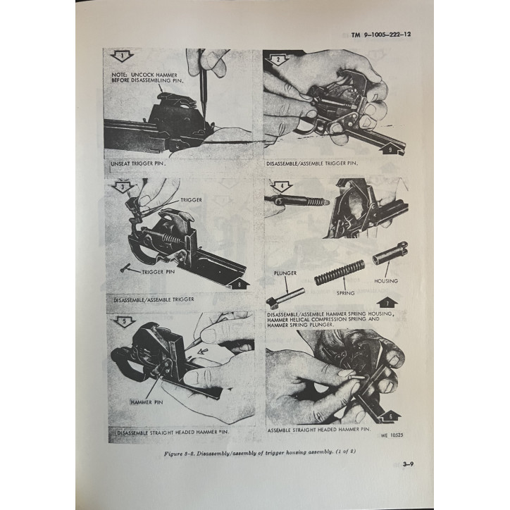 Operator and organizational maintenance manual. Rifle caliber .30