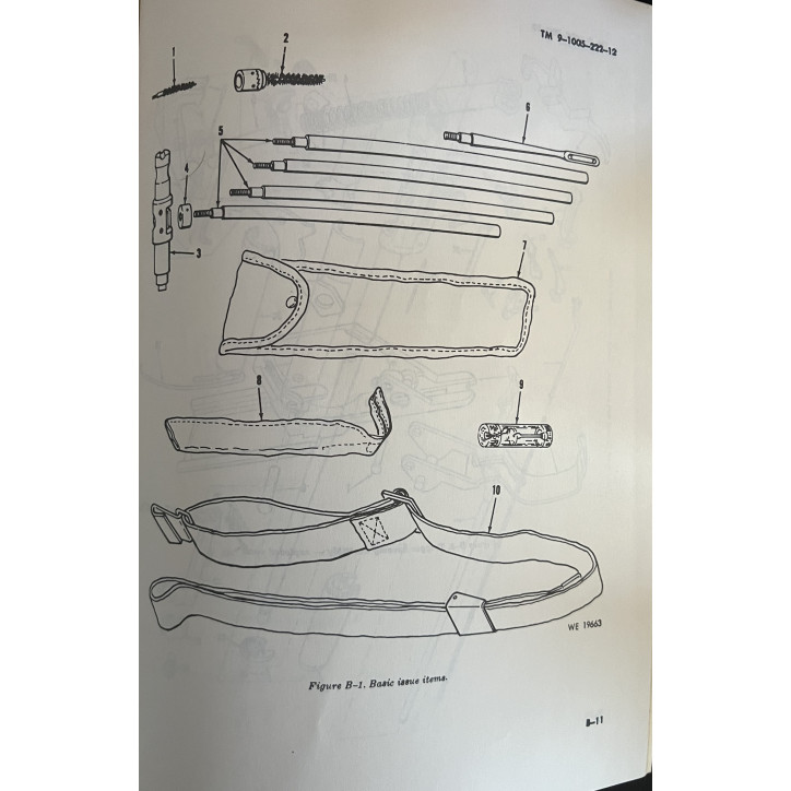 Operator and organizational maintenance manual. Rifle caliber .30