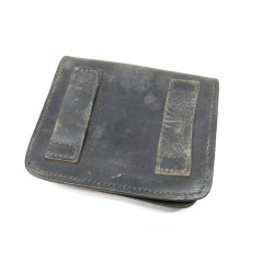 Cartouchière originale fusil  Lebel en cuir noir ref 88