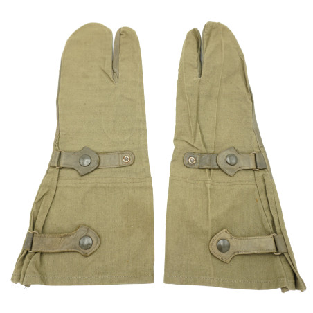 Paire de Gants originale allemande troupes motorisées WW2 - 1941