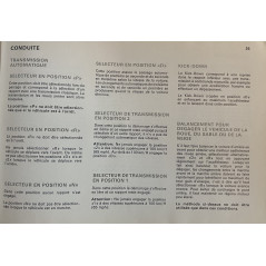 Manuel d'entretien de la Ford Granada original