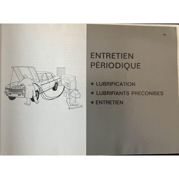 Manuel d'entretien de la Ford Granada original