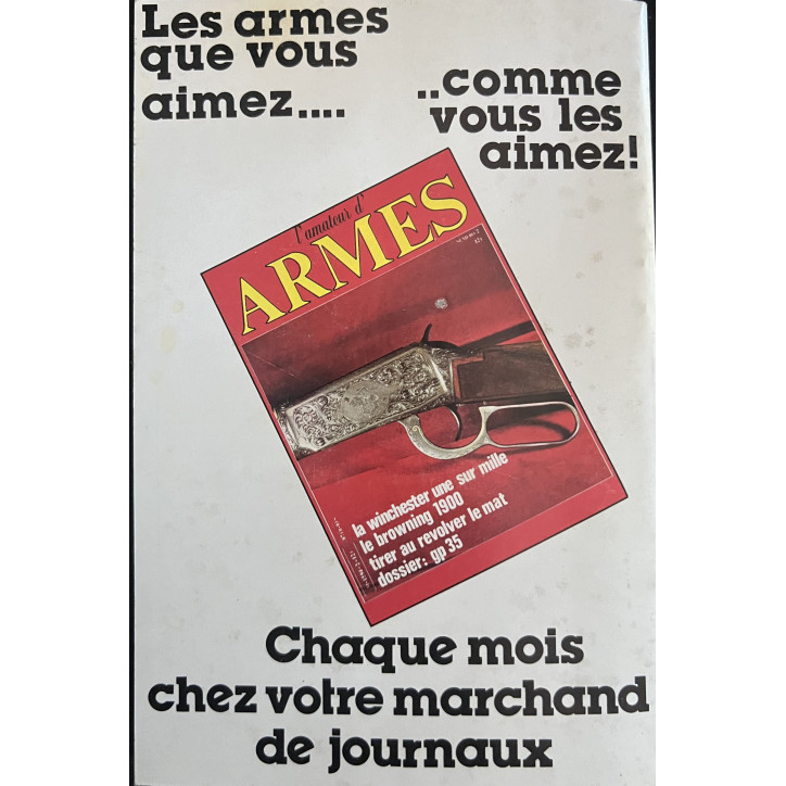 Livre L'amateur d'armes HS 1 : Le cours 1981 des armes anciennes