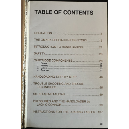 Speer Reloading Manual Number 10 for rifle and pistol