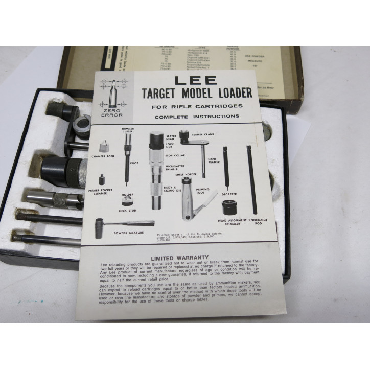 Outil LEE target model loader ref 66 