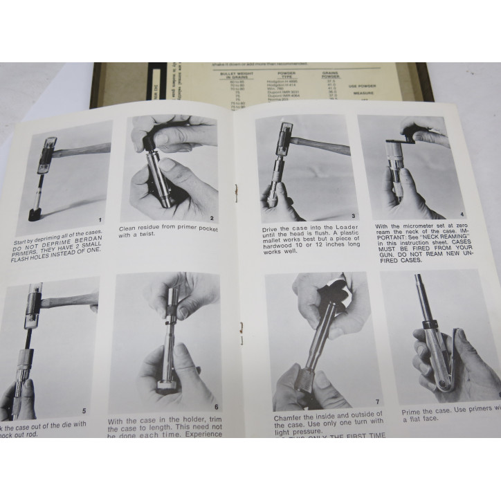 Outil LEE target model loader ref 66 