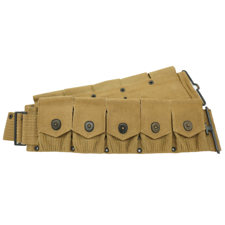 Ceinturon cartouchière Springfield 1903 original US WW1 - 1918