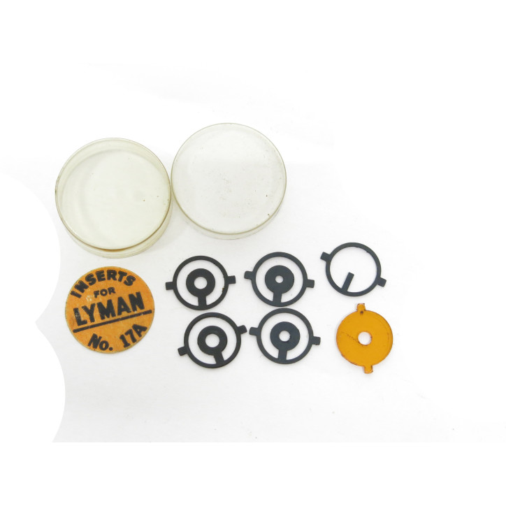 Inserts Lyman n 17 A  ref 25   
