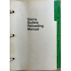 Classeur Reloading manual Sierrz Bullets - 2nd edition