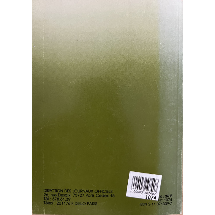 Livre Matériels de guerre armes et munitions  - Régime
