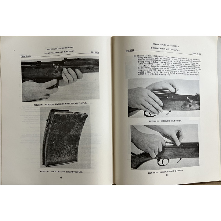 Ordnance corps Soviet rifles and carabines identification and operation 