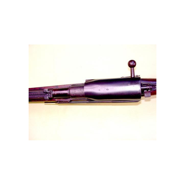 Cover steel bolt action rifle Mauser Gew 98 ww1