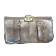 Mas 36 brown leather pouch ammunution ref22