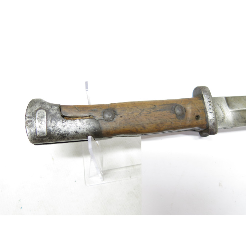 Baionnette sans fourreau fusil Mauser Gew 98 Alex Coppel Solingen ref 800  