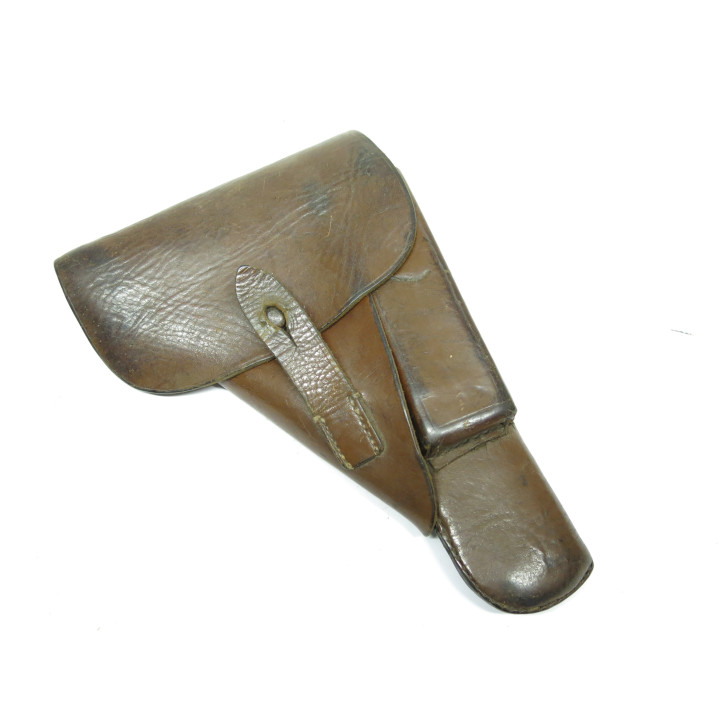 Rare etui cuir original GP35 Allemand daté 1943 ref 800