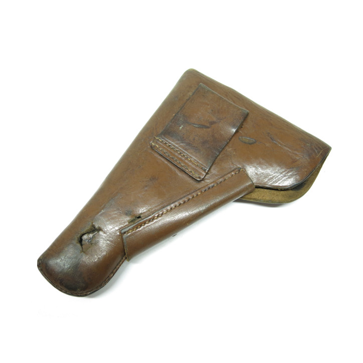 Rare etui cuir original GP35 Allemand daté 1943 ref 800