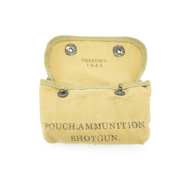 Pouch réglementaire Riot Gun original US WW2 - Tweedies 1943