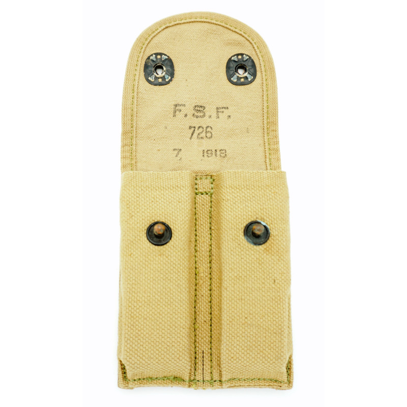 Porte chargeur original US Colt 45 - F.S.F. 726 1918 Porte chargeur original US Colt 45 - F.S.F. 726 1918
