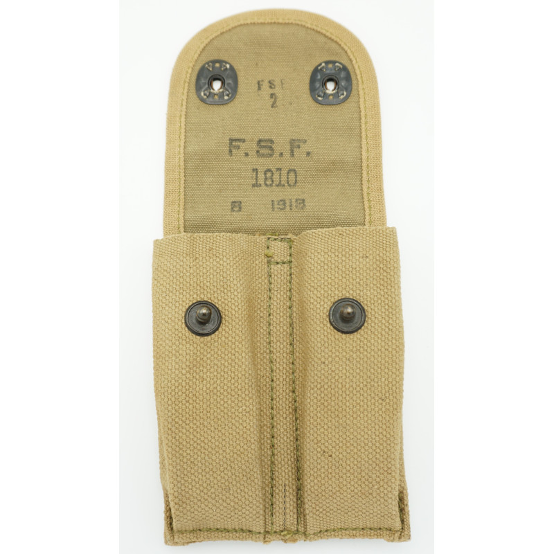 Porte chargeur original US Colt 45 - F.S.F. 1810 1918 Porte chargeur original US Colt 45 - F.S.F. 1810 1918