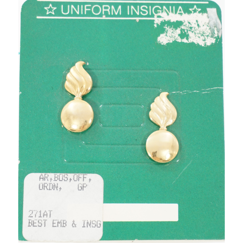Jeu d' insignes pour uniforme de l'US Army Ordnance (ref5)