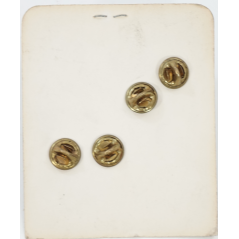 Jeu d' insignes pour uniforme de l'US Army US/Armored Gold Plated (ref7)