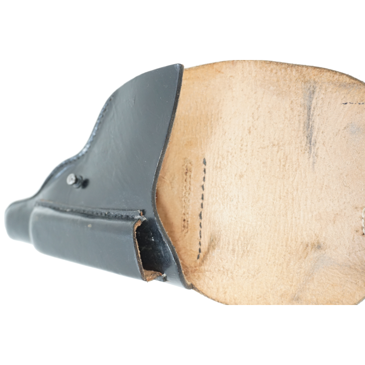 Etui cuir noir après guerre pour Walther PP