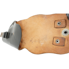 Etui en cuir noir pour Walther PP après guerre