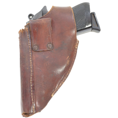 Etui cuir de résistant pour Walther PP avec porte chargeur - WW2