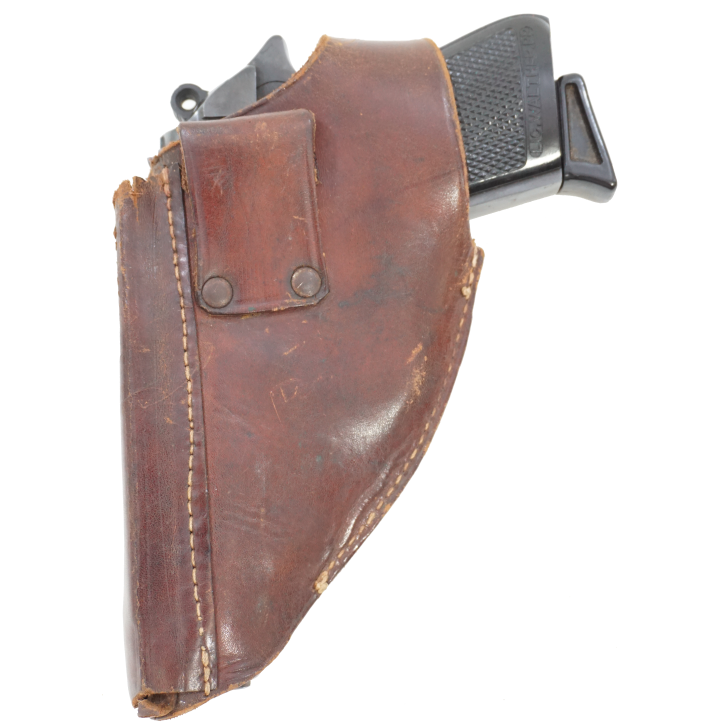 Etui cuir de résistant pour Walther PP avec porte chargeur - WW2