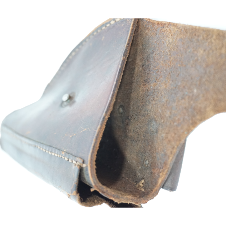 Etui cuir de résistant pour Walther PP avec porte chargeur - WW2