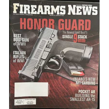 Revue Firearms News Vol 70, Issue 20 - 2016